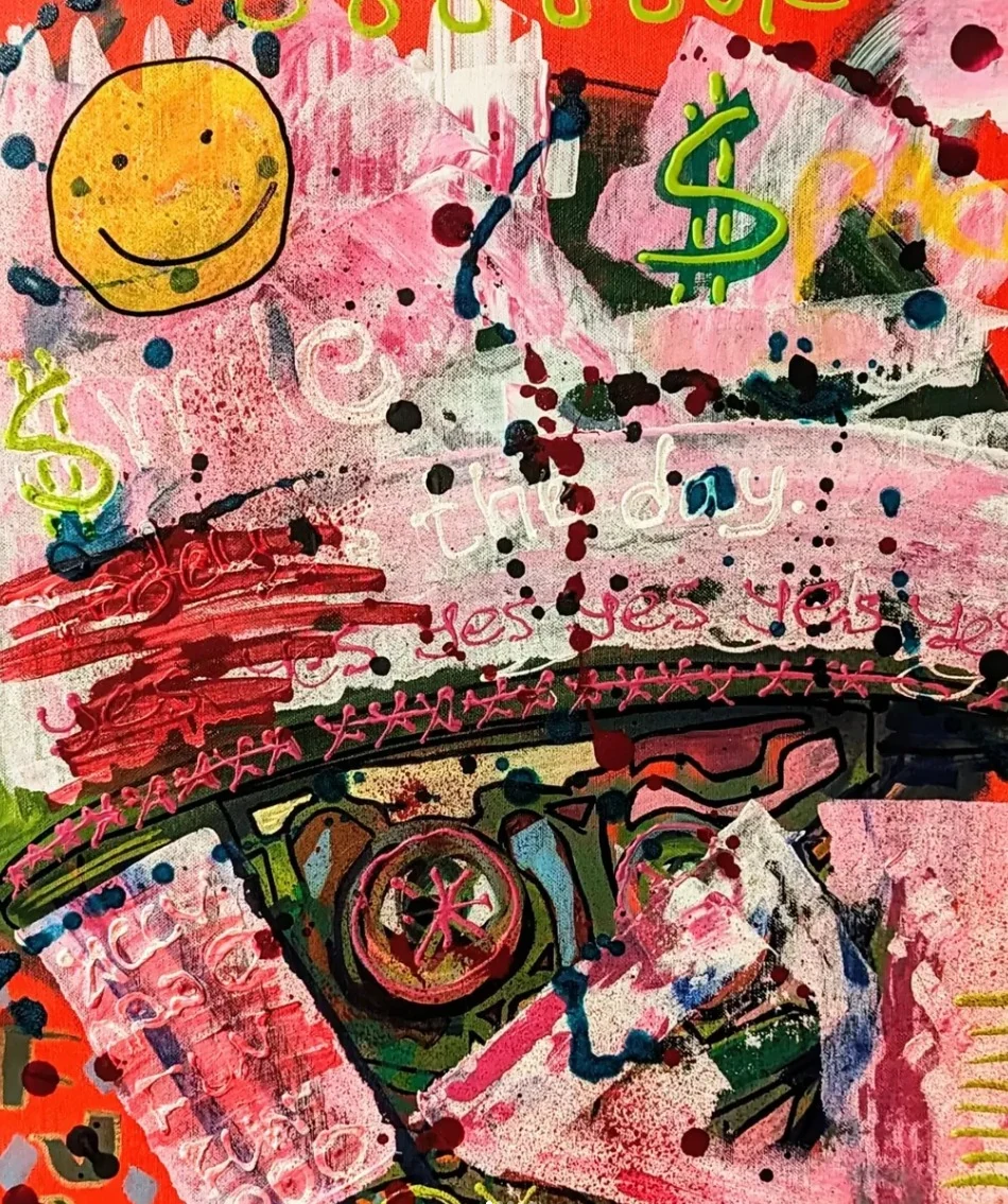 Untitled, 45 × 55 cm (W × H) — original artwork by Ahinoam Olpiner