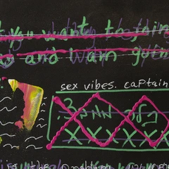 Judge Me — detail of the original artwork; printed surface differs