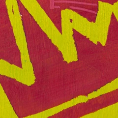 FU Crown — detail of the original artwork; printed surface differs