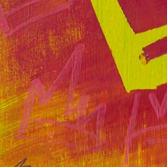 FU Crown — detail of the original artwork; printed surface differs