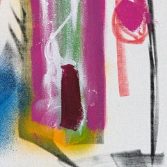 The Doc — detail of the original artwork; printed surface differs