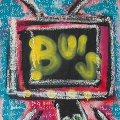 Buy — detail of the original artwork; printed surface differs