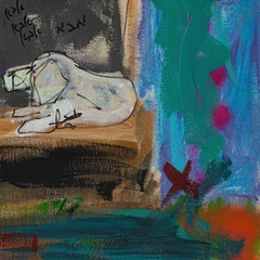 Normal Family — detail of the original artwork; printed surface differs