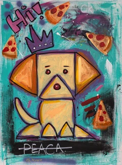Peace and Pizza — complete artwork