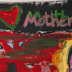 Motherlode — detail of the original artwork; printed surface differs