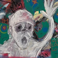 365 — detail of the original artwork; printed surface differs