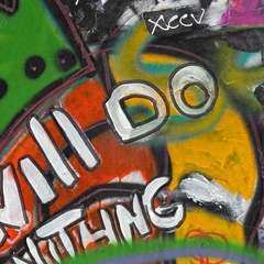 Will Do Anything for Caviar — detail of the original artwork; printed surface differs