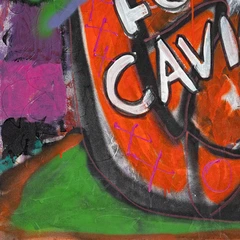 Will Do Anything for Caviar — detail of the original artwork; printed surface differs