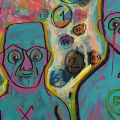 Target Audience — detail of the original artwork; printed surface differs