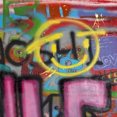 Dance with Me — detail of the original artwork; printed surface differs