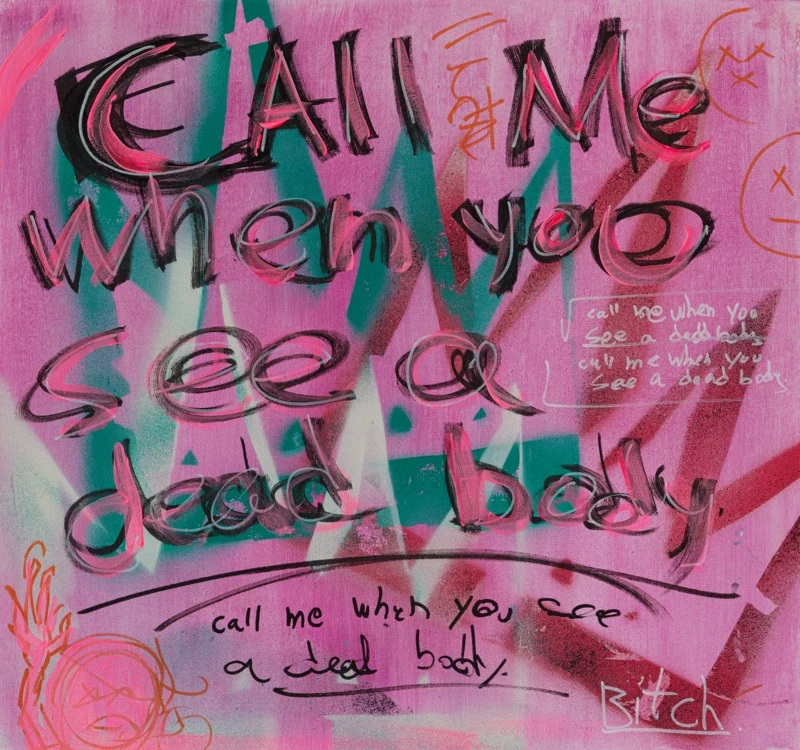 Call Me When You See a Dead Body — artwork