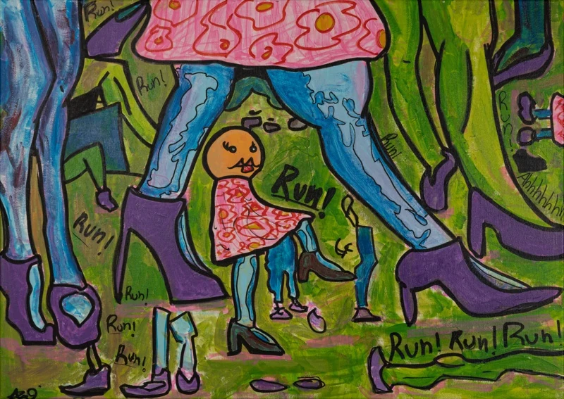 Run — artwork