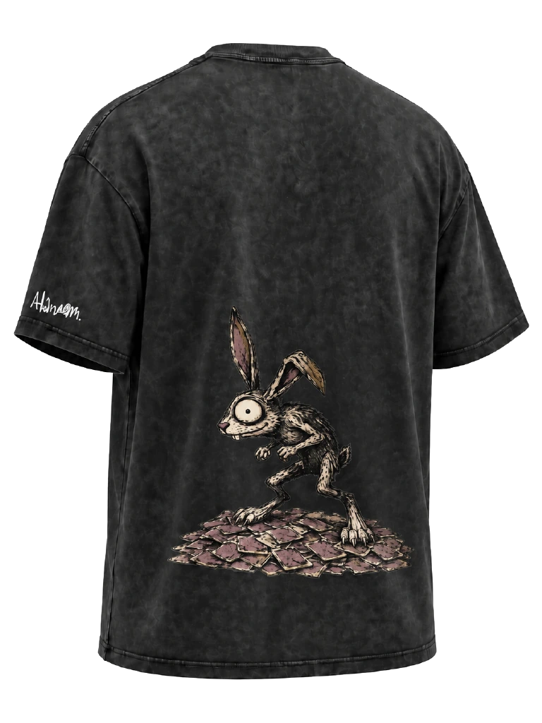 GO HUNTING — Black shirt, back view